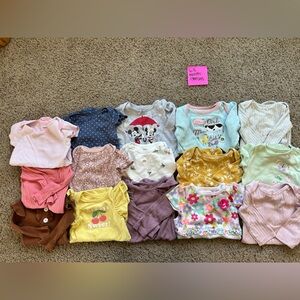 Baby onesie bundle-15 items